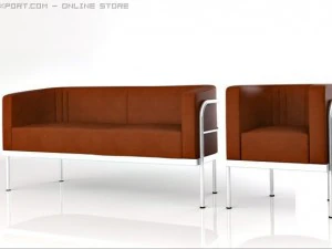 krzesła Zanotta Ondina Model 3D