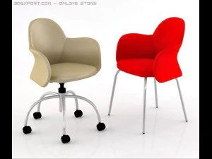 flower chair 3D Model