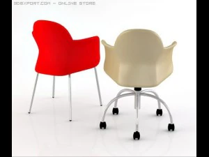 flower chair 3D Model