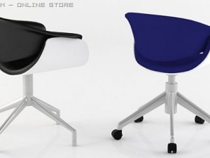 sina chairs 3D 模型