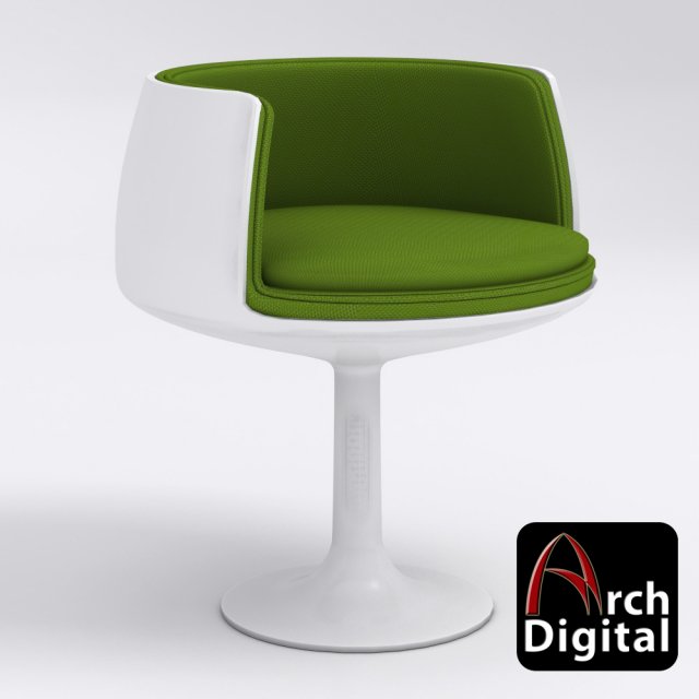 aero arnio cup chair Model 3D .c4d .max .obj .3ds .fbx .stl .blend 