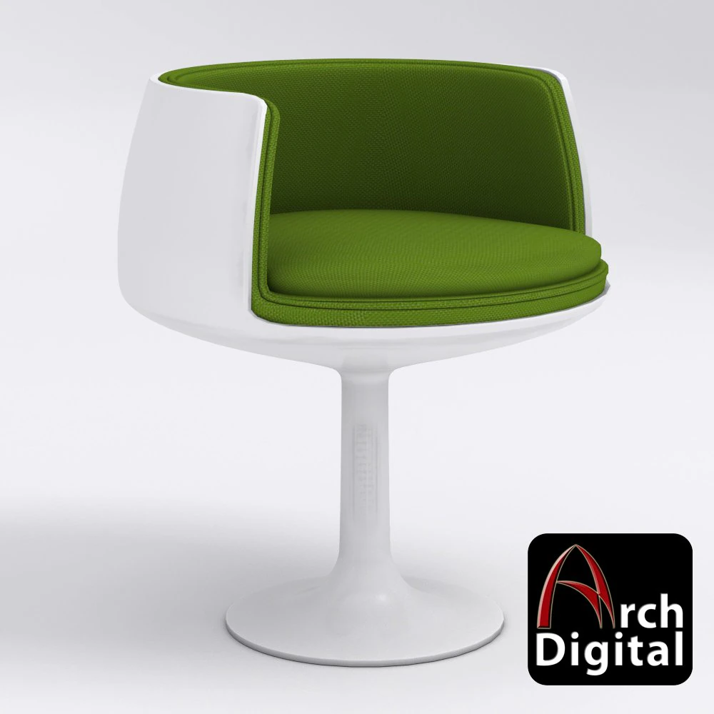 aero arnio cup chair 3D Model .c4d .max .obj .3ds .fbx .stl .blend