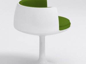aero arnio cup chair Model 3D