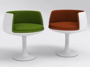 aero arnio cup chair 3D Model