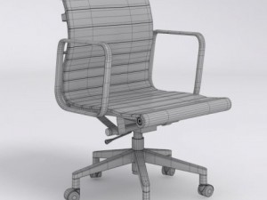 charles and ray eames chair Model 3D