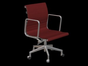 charles and ray eames chair Model 3D