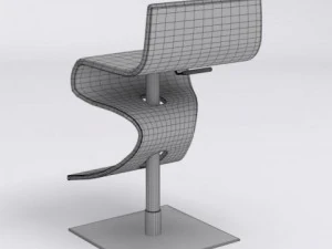 boston bar stool 3D Model