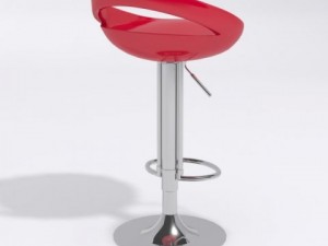 hydraulic lift bar stool 3D Model