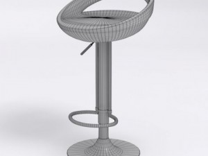 hydraulic lift bar stool 3D Model