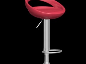 hydraulic lift bar stool 3D Model