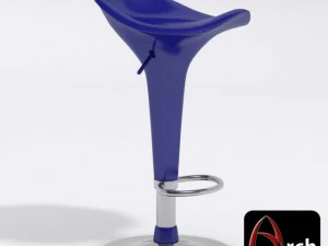kitchen bar stool 3D Model