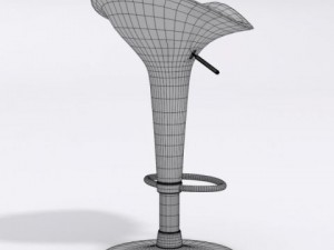 kitchen bar stool 3D Model