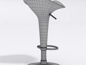 kitchen bar stool 3D Model