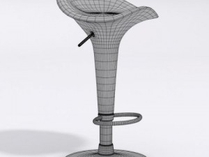 kitchen bar stool 3D Model