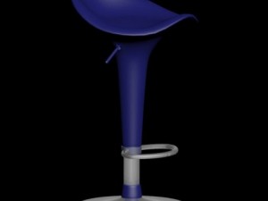 kitchen bar stool 3D Model