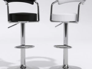 metropolitan swivel stool 3D Model