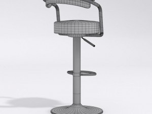 metropolitan swivel stool 3D Model