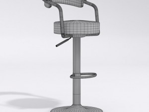 metropolitan swivel stool 3D Model