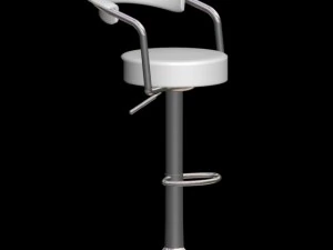 metropolitan swivel stool 3D Model