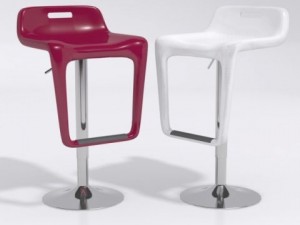 vitra bar stool 3D 模型