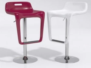 vitra bar stool 3D Model