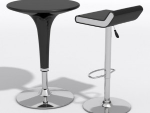 mojito bar stool 3D-Modell