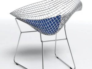 silla de diamante Modelo 3D