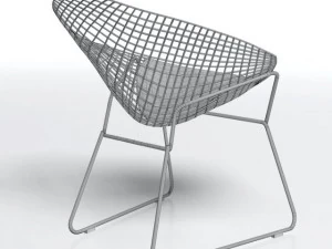 silla de diamante Modelo 3D