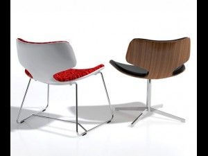 bone armchair 3Dモデル