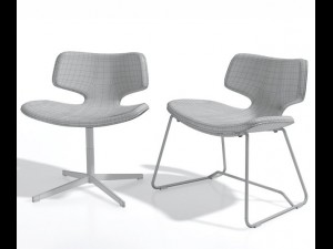 bone armchair 3Dモデル