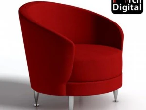 fotel Newtona Model 3D