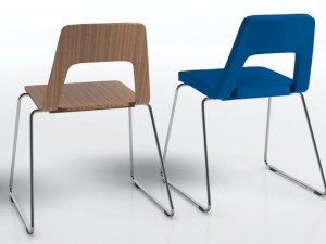 studio chair Modello 3D