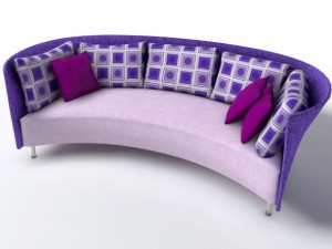 juliet sofa Modello 3D