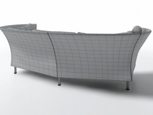 juliet sofa Modello 3D