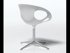 fritz hansen rin chair 3D 模型