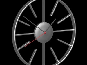 compass wall clock 3D 모델