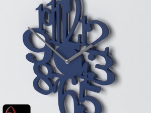 century wall clock 3D Model