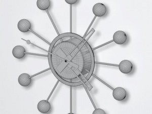 ball clock 3D Modell