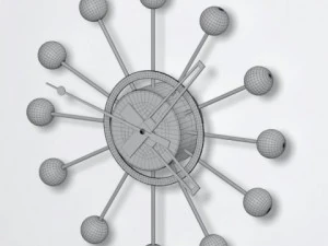ball clock 3D Model