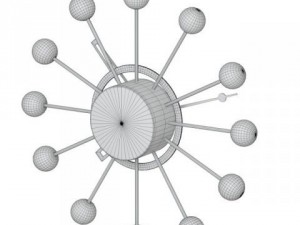 ball clock 3D Modell