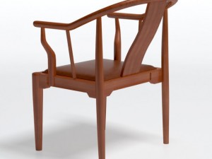 hans wegner china chair 3D-Modell