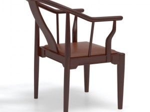 hans wegner china chair 3D-Modell