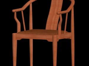 hans wegner china chair 3D Model