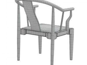 hans wegner china chair 3D-Modell