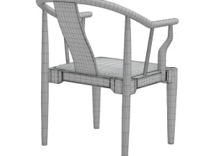 hans wegner china chair 3D Model
