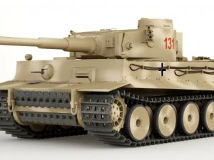 pzkw 6 tiger1 3D Model