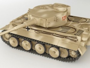 pzkw 6 tiger1 3D Model