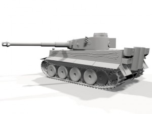 pzkw 6 tiger1 3D Model