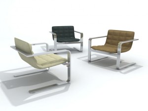 cordoba chair Modelo 3D