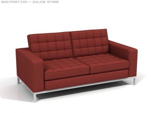 knoll style chairs 3D-Modell